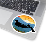 River Diving Sticker